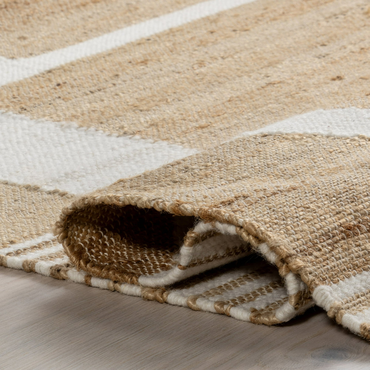 Braided Area Jute Rug Hand tuft Rug For Bedroom