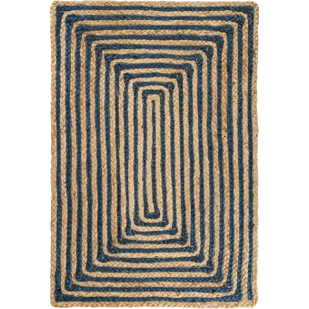 Handmade Handwoven Braided Jute Area Rugs Bohemian Home Decor Bedroom Kitchen Hallway Farmhous