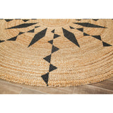 Handmade Natural Jute Braided Round Rug