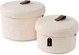 Baskets For Organizing Storage Baskets Cotton Rope Hamper Organizer For Laundry, Towels, Blanket, Toys, Clothes, Gifts