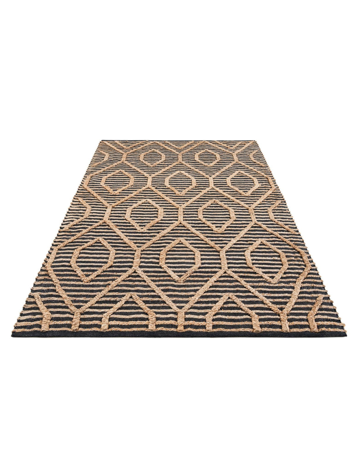 Hand Braided Jute Rug, Eco Friendly Decor for Living Room