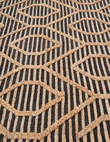 Hand Braided Jute Rug, Eco Friendly Decor for Living Room