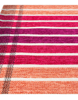 Hand Woven Flatweave Cotton Dhurrie Rug, Natural Fiber Dhurrie Rug