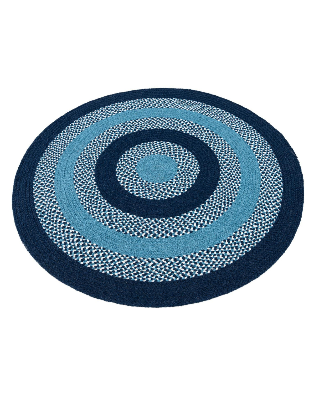 Hand Woven Chindi Cotton Round Rug