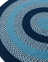 Hand Woven Chindi Cotton Round Rug