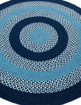 Hand Woven Chindi Cotton Round Rug