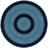 Hand Woven Chindi Cotton Round Rug