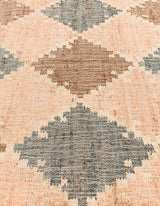 Multicolor Hand Woven Kala Handwoven Jute Rug