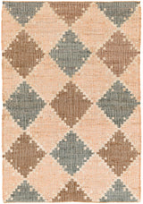 Multicolor Hand Woven Kala Handwoven Jute Rug