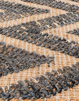 Hand Braided Jute Rug, Handcrafted Indian Jute Rug