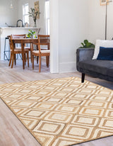 Hand Braided Jute Rug, Denim Braided Rug