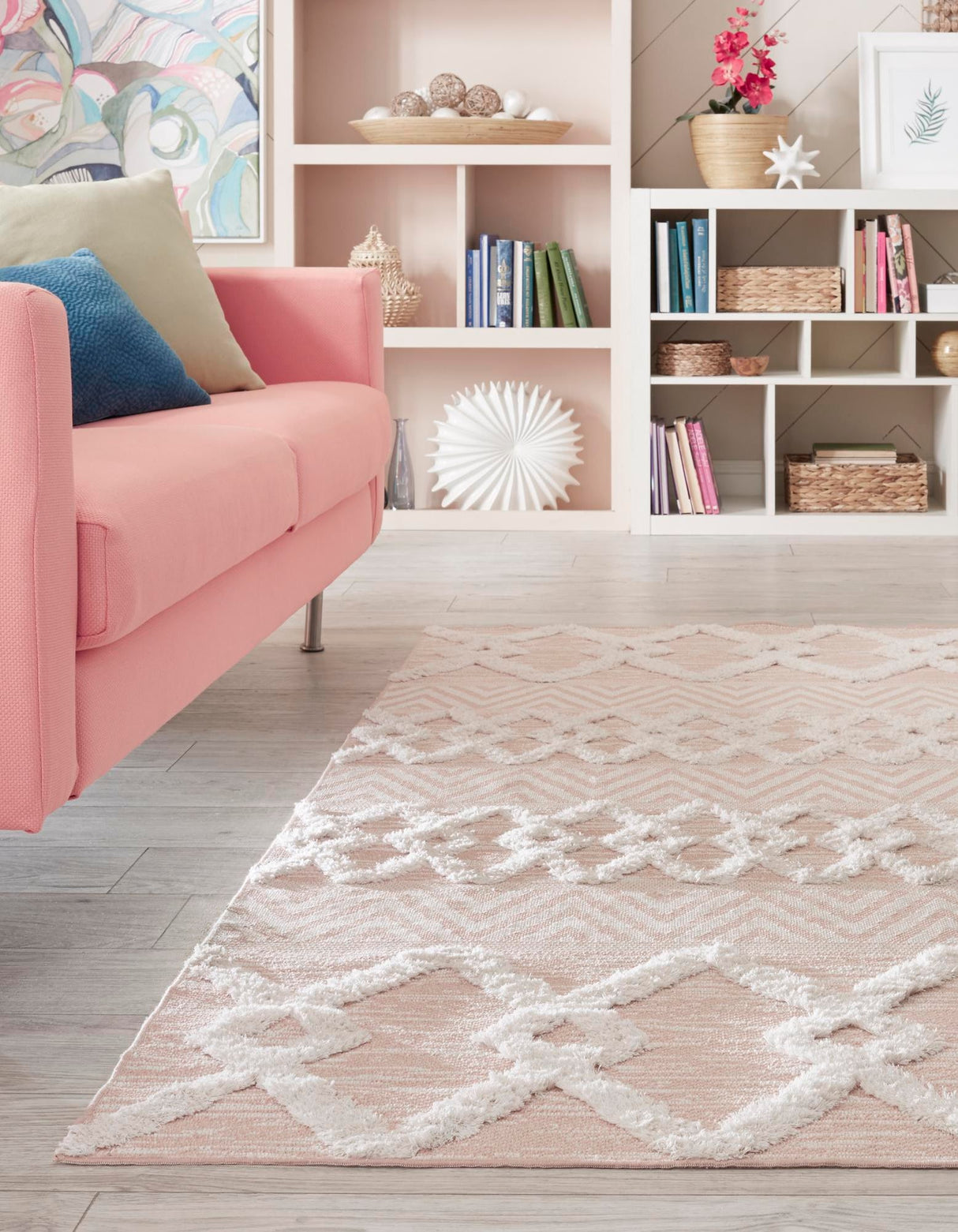 Sabrina Soto Casa Valencia Rug, Cotton Rugs for Living Room