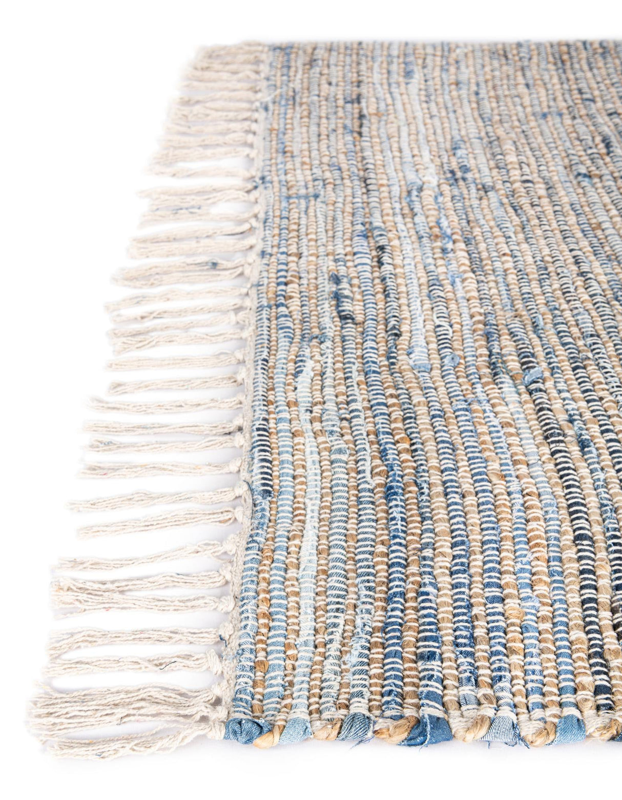 Hand Woven Chindi Jute Rug, Natural Jute Rugs