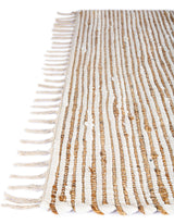 Hand Woven Chindi Jute Rug, Natural Jute Rugs