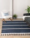 Hand Woven Chindi Cotton Rug, Natural Fiber Rugs