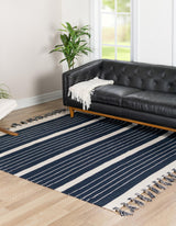 Hand Woven Chindi Cotton Rug, Natural Fiber Rugs