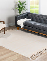 Hand Woven Chindi Cotton Rug, Natural Fiber Rugs