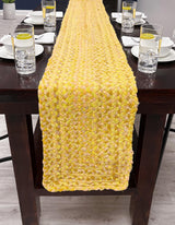 Braided Chindi Table Runner Rug