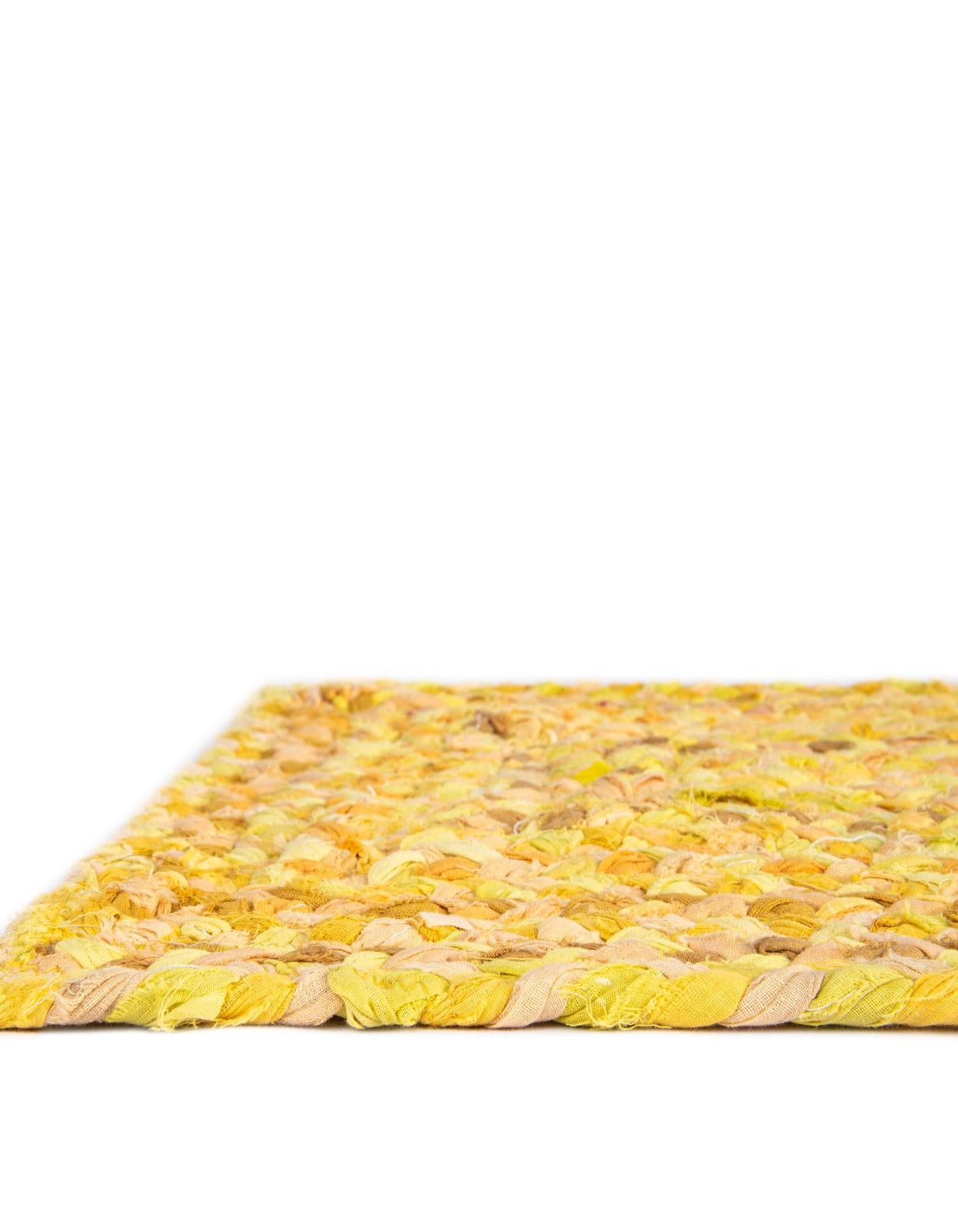 Braided Chindi Table Runner Rug