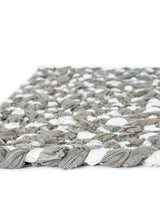 Braided Chindi Table Runner Rug