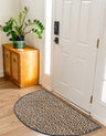 Hand Woven Braided Jute Hearth Rug