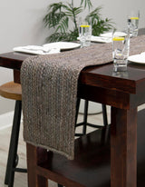 Hand Braided Jute Table Runner Rug