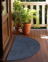 Hand Braided Jute Hearth Rug