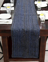 Hand Braided Jute Table Runner Rug