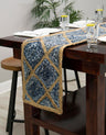 Handwoven denim cotton and jute hearth rug,Hand Braided Jute Table Runner Rug