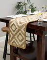 Handwoven denim cotton and jute hearth rug,Hand Braided Jute Table Runner Rug