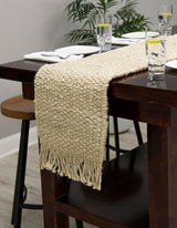 Hand Woven Chunky Jute Table Runner Rug