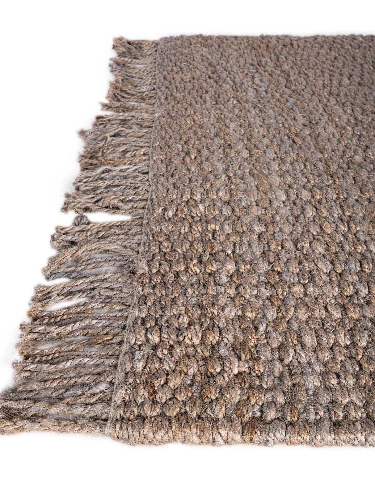 Hand Woven Chunky Jute Table Runner Rug