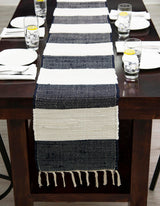 Hand Woven Chindi Rag Table Runner Rug