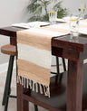 Hand Woven Chindi Rag Table Runner Rug