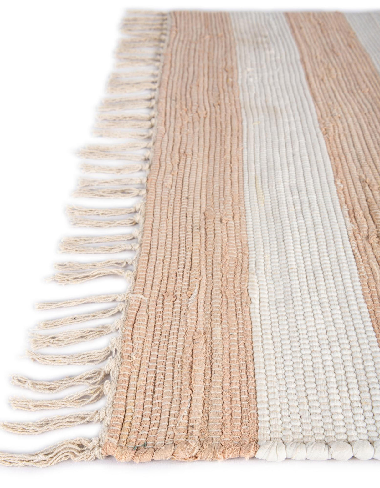 Hand Woven Chindi Rag Table Runner Rug