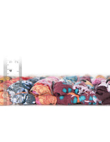 Hand Woven Braided Chindi Multicolor Table Runner Rug