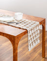 Natural fiber hearth rug,Hand Woven Chindi Jute Table Runner Rug