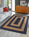 Hand Braided Jute Rug, Natural Fiber Rug from India