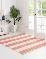 Hand Woven Chindi Rag Rug, Cotton Rugs