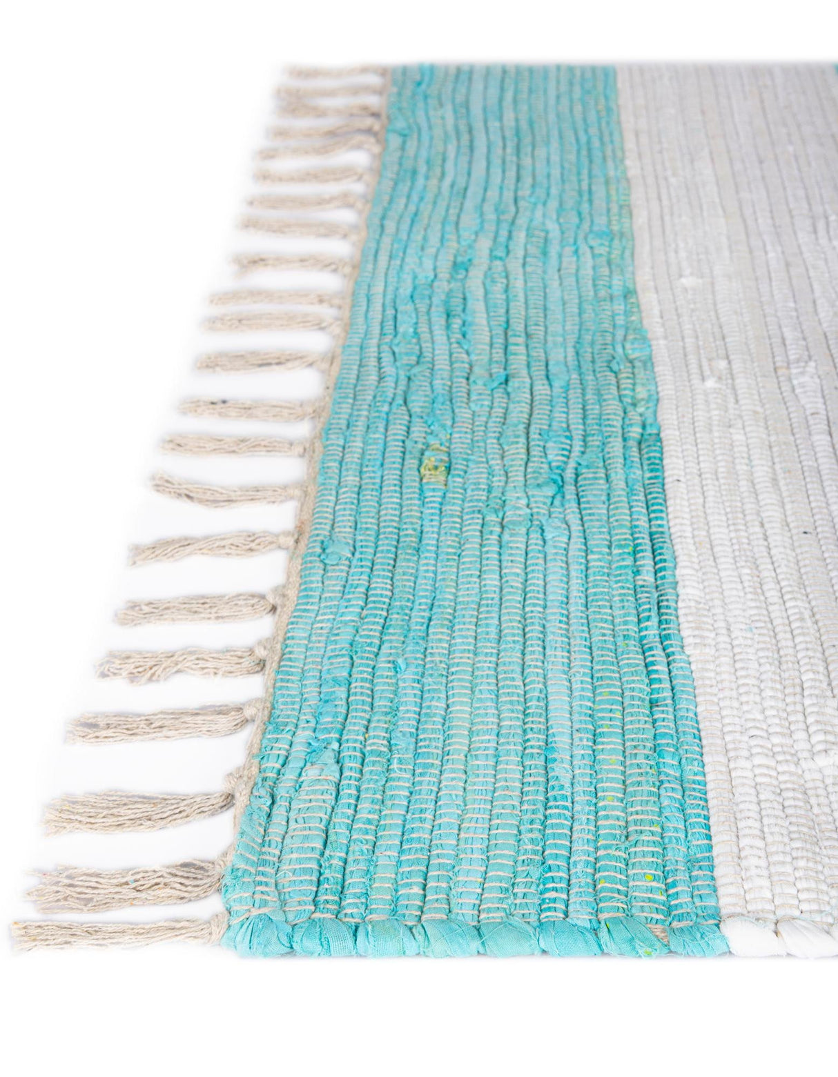 Hand Woven Chindi Rag Rug, Cotton Rugs