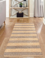 Hand Braided Jute Runner Rug,Eco-Friendly Jute Runner