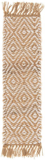 0' 9 x 2' 6 Hand Woven Braided Jute Stair Rug, Woven Jute Stair Tread Rug