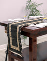 Hand Woven Chindi Jute Table Runner Rug