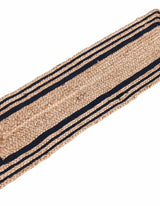 Handcrafted Indian Jute Rug , Hand Braided Jute Table Runner Rug