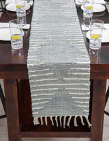 Hand Woven Chindi Cotton Table Runner