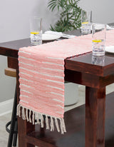 Hand Woven Chindi Cotton Table Runner