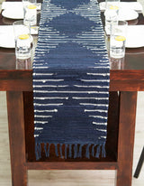 Hand Woven Chindi Cotton Table Runner