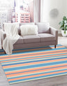 Hand Woven Flatweave Cotton Dhurrie Rug