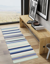 Hand Woven Flatweave Cotton Dhurrie Rug