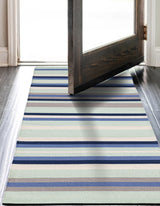 Hand Woven Flatweave Cotton Dhurrie Rug